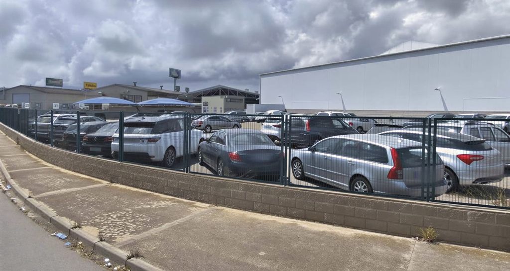Parking Park and Greet – widok parkingu